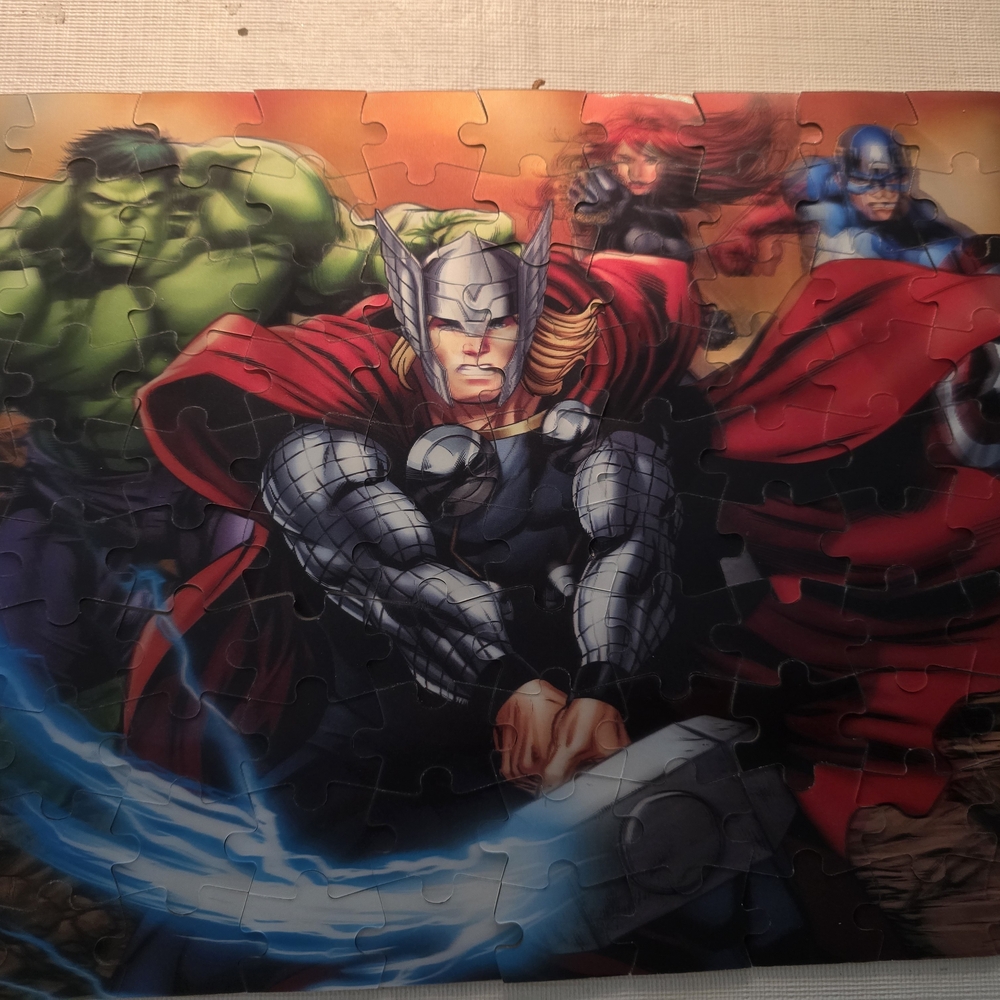 Marvel Avengers Puzzle - Multicolor No 1